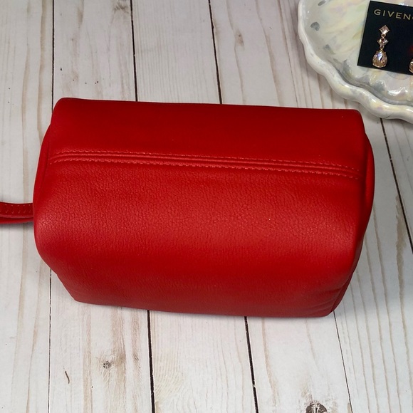 Charlotte & Emerson Toiletry/Cosmetic Bag - Red & Leopard - Picture 3 of 7
